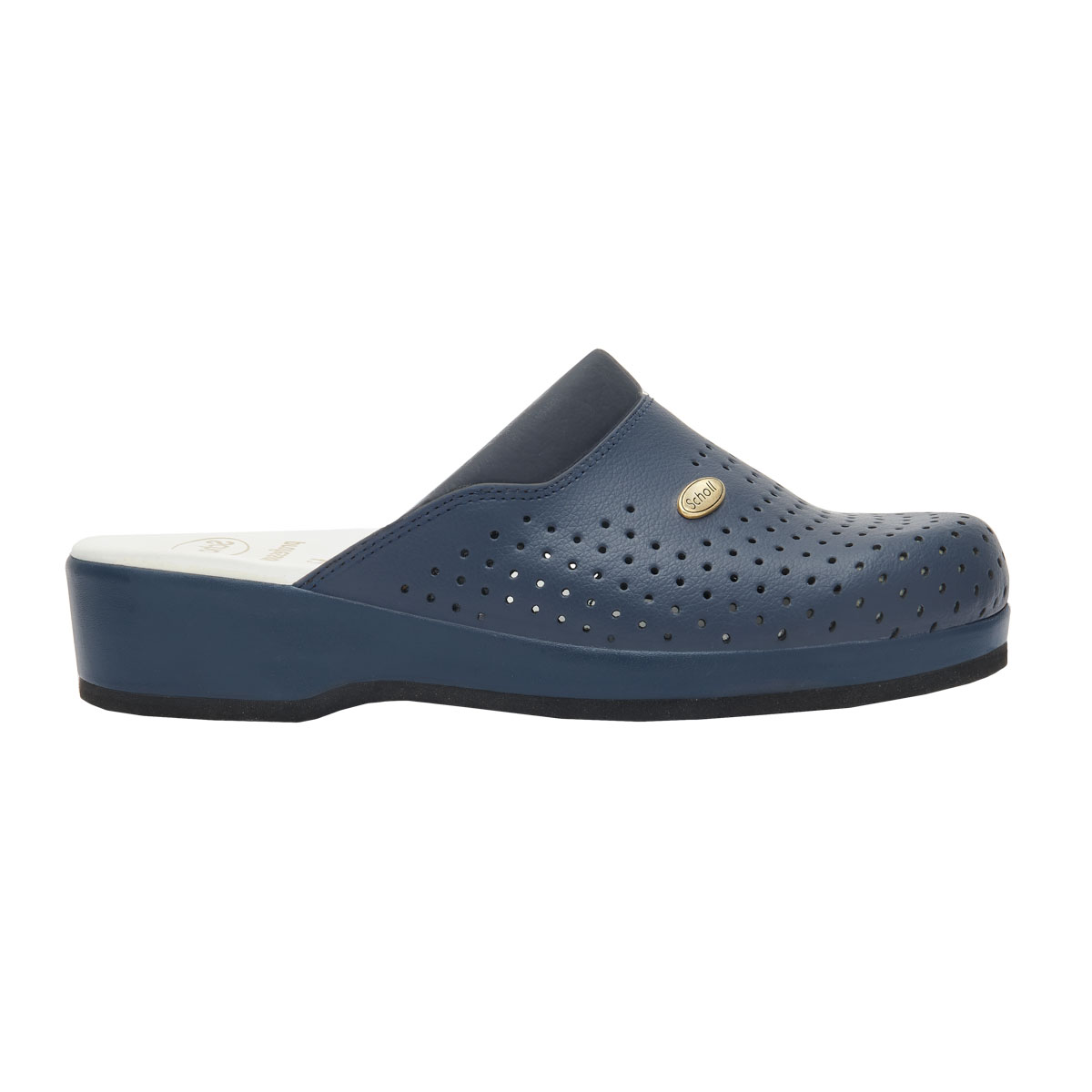 Scholl Professional Clog Back Guard Ανατομικά Σαμπό Navy Blue