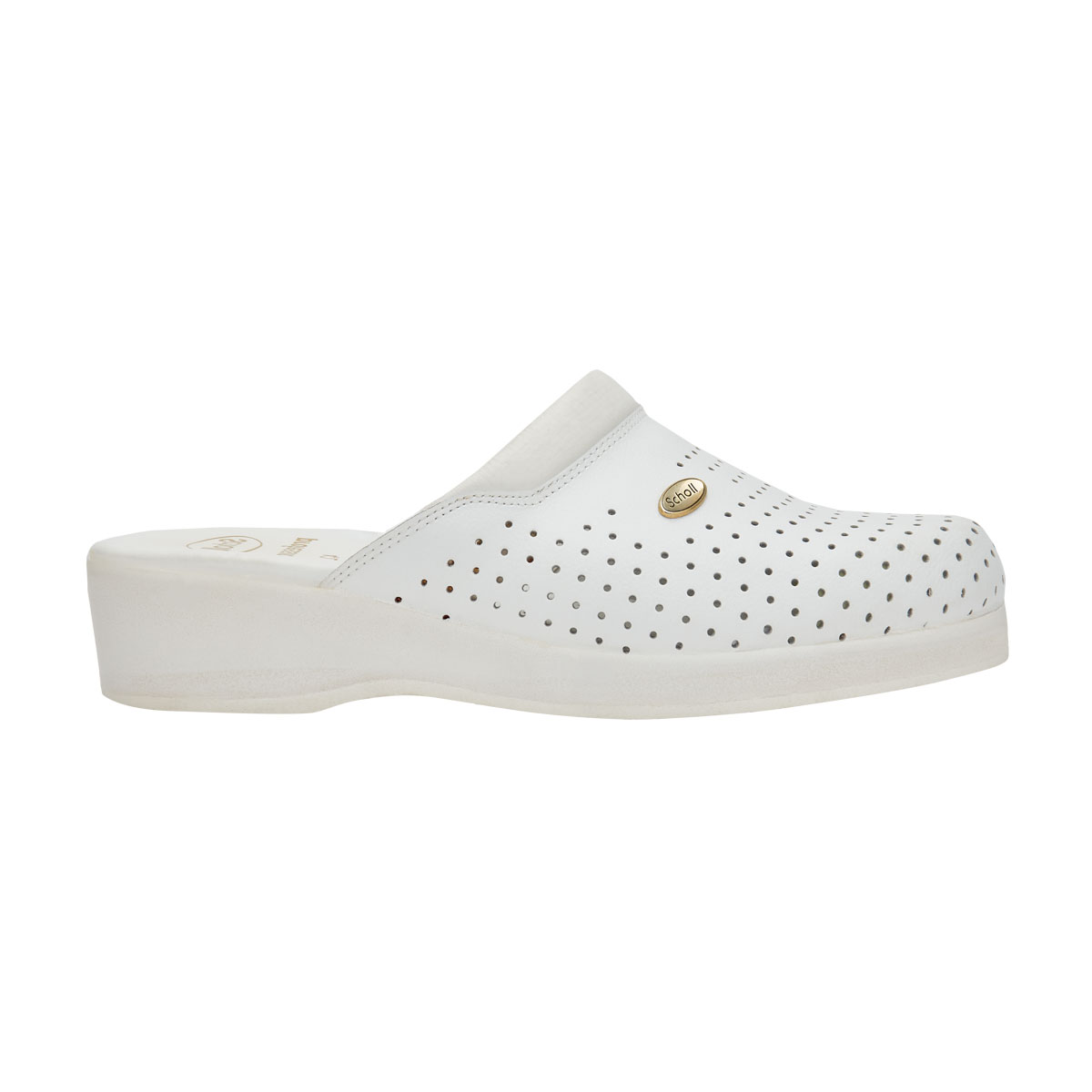 Scholl Professional Clog Back Guard Ανατομικά Σαμπό White