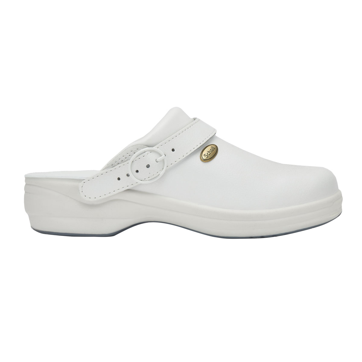 Scholl Professional New Bonus Unpunched Ανατομικά Σαμπό White
