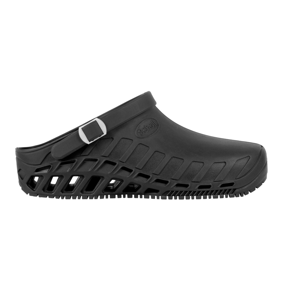 Scholl Professional Clog Evo Ανατομικά Σαμπό Black