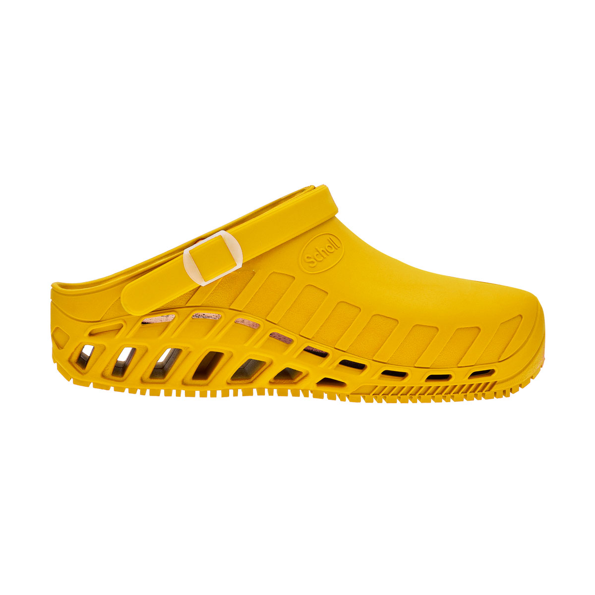 Scholl Professional Clog Evo Ανατομικά Σαμπό Yellow