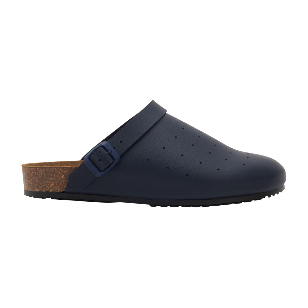 Scholl Professional Cork Pro Clog Punched Ανατομικά Σαμπό με φελλό Navy Blue