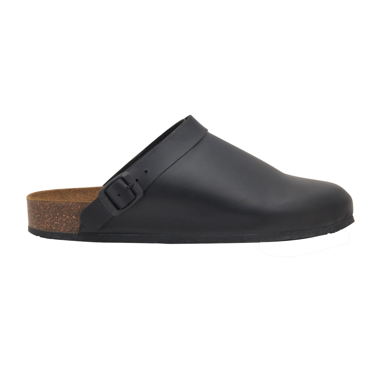 Scholl Professional Cork Pro Clog Unpunched Ανατομικά Σαμπό με φελλό Black