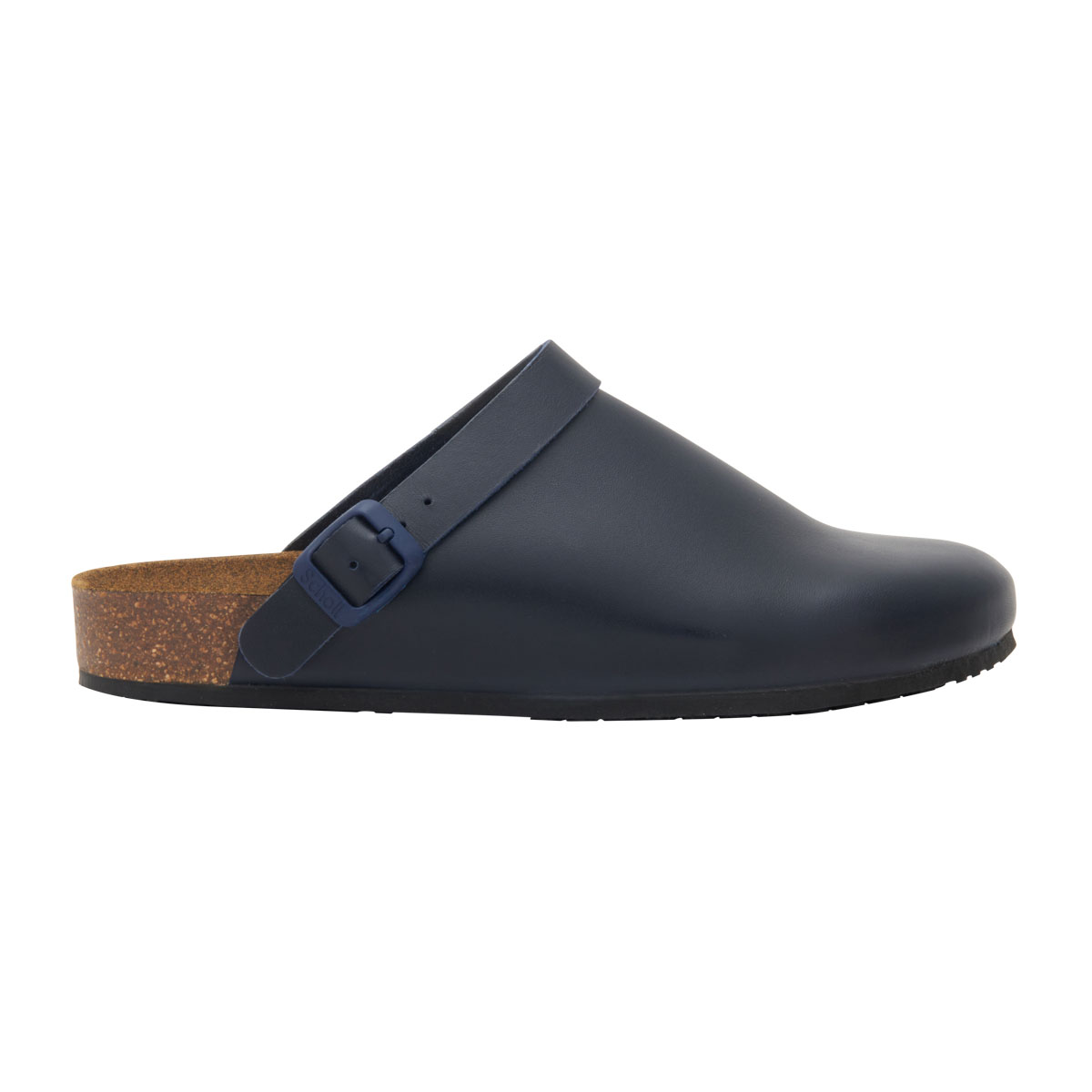 Scholl Professional Cork Pro Clog Unpunched Ανατομικά Σαμπό με φελλό Navy Blue