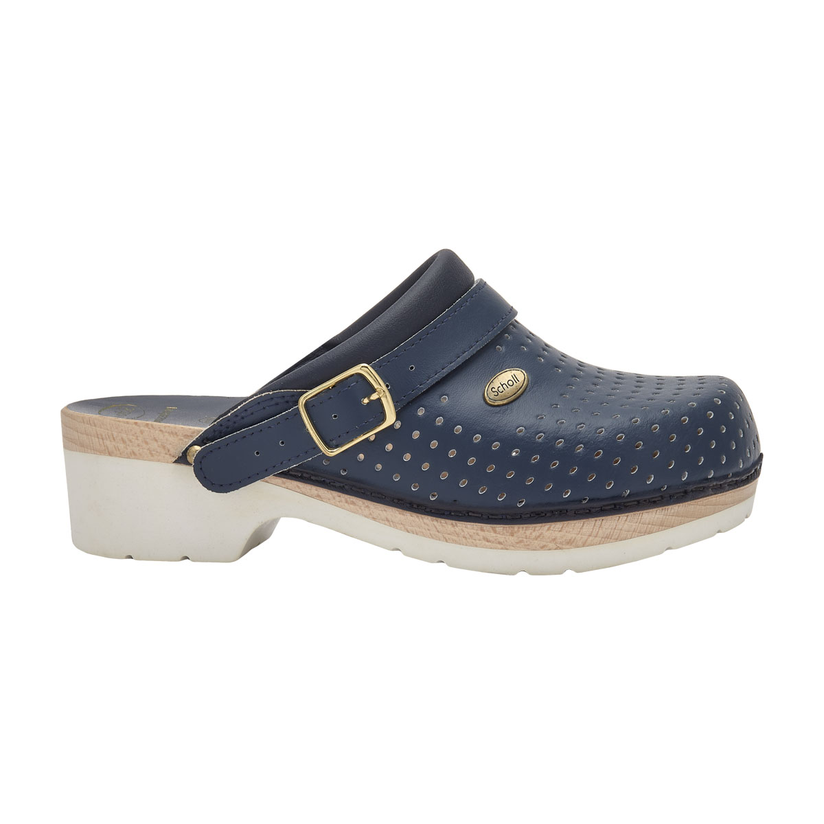 Scholl Professional Clog Supercomfort B Ανατομικά Σαμπό Navy Blue